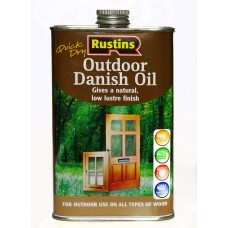 Датське масло для зовнішнього використання Rustins Quick Dry Outdoor Danish Oil